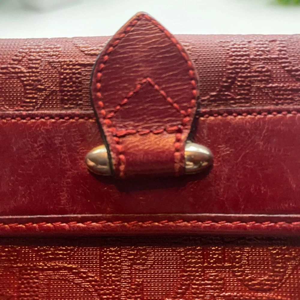 VINTAGE CHRISTIAN DIOR TROTTER Mini Coin Holder